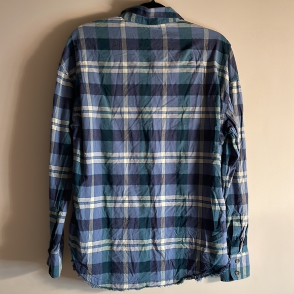 Free People Plaid Button Down - Picture 6 of 7